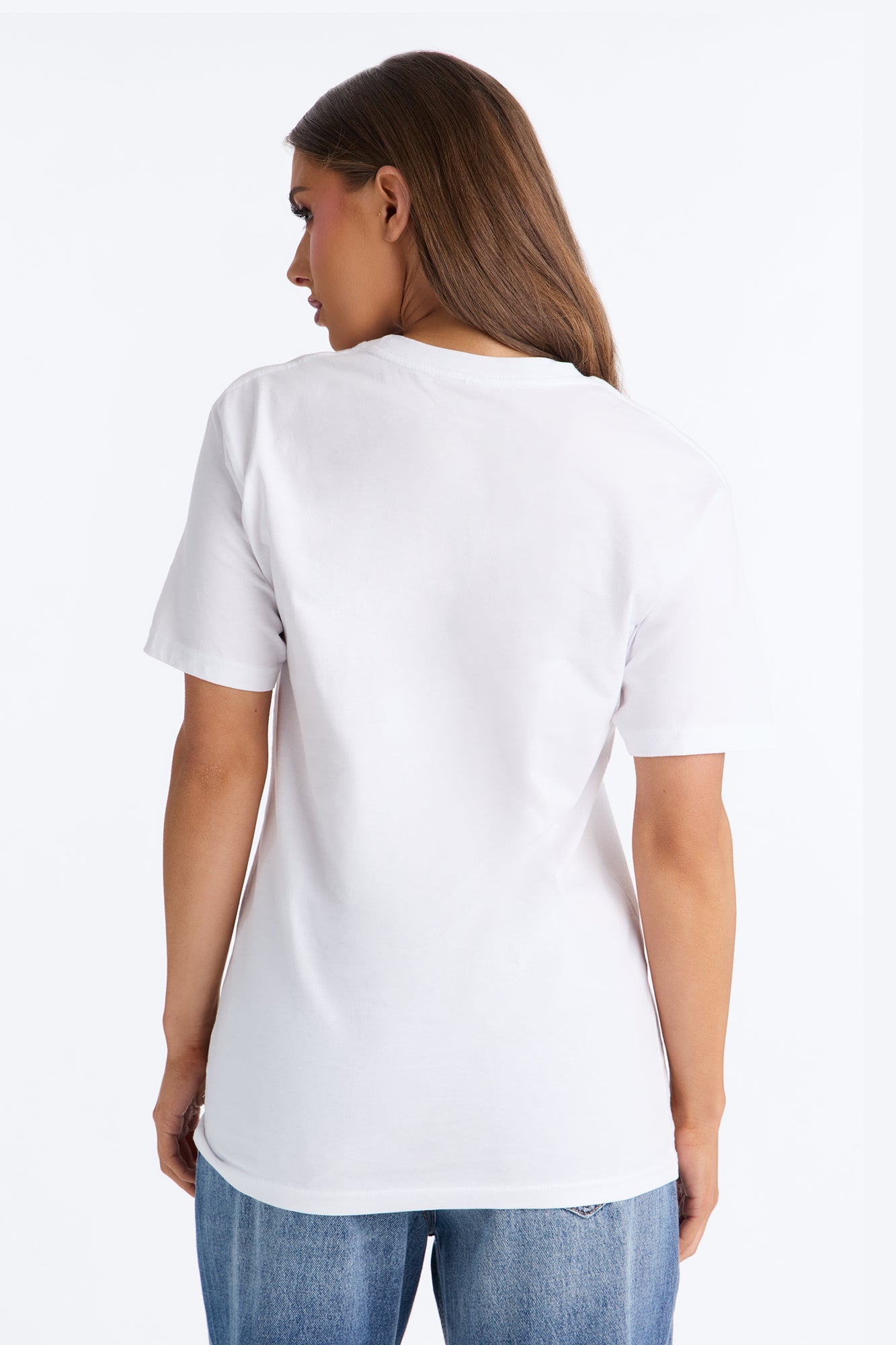 Random Tuesday Oversized T Shirt - White
