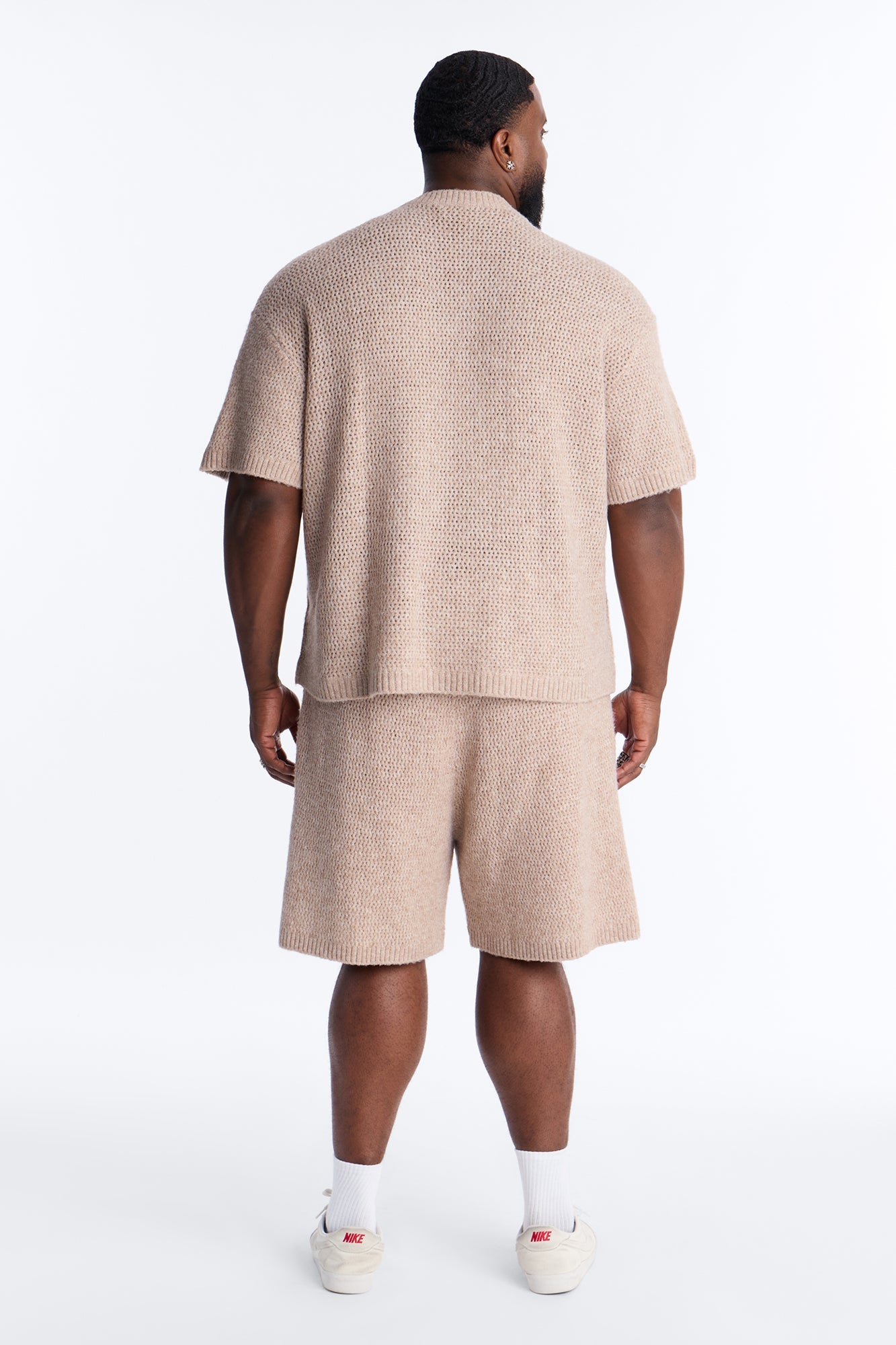 Oversized Venice Sweater Shirt - Stone