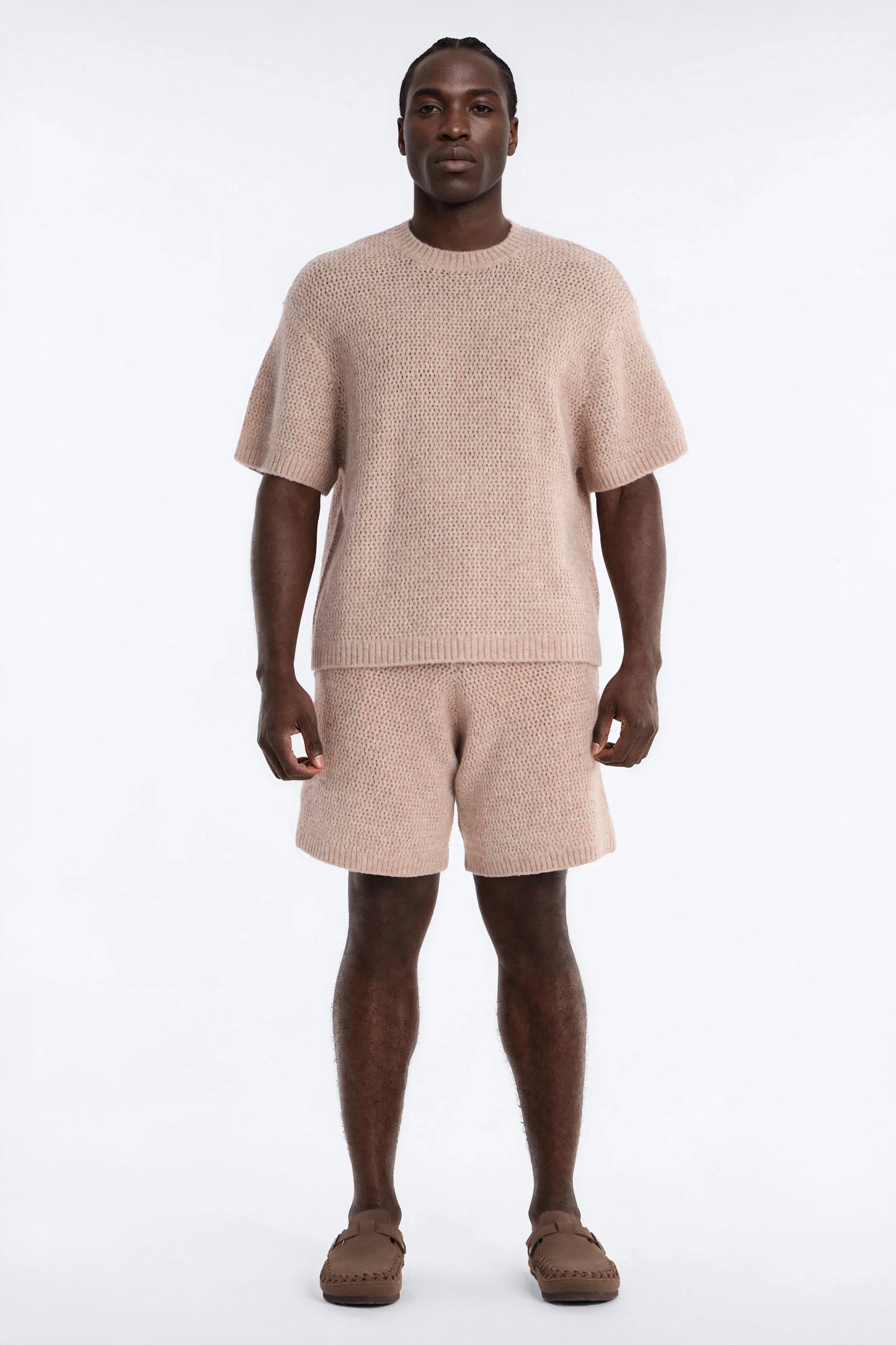 Oversized Venice Sweater Shirt - Stone