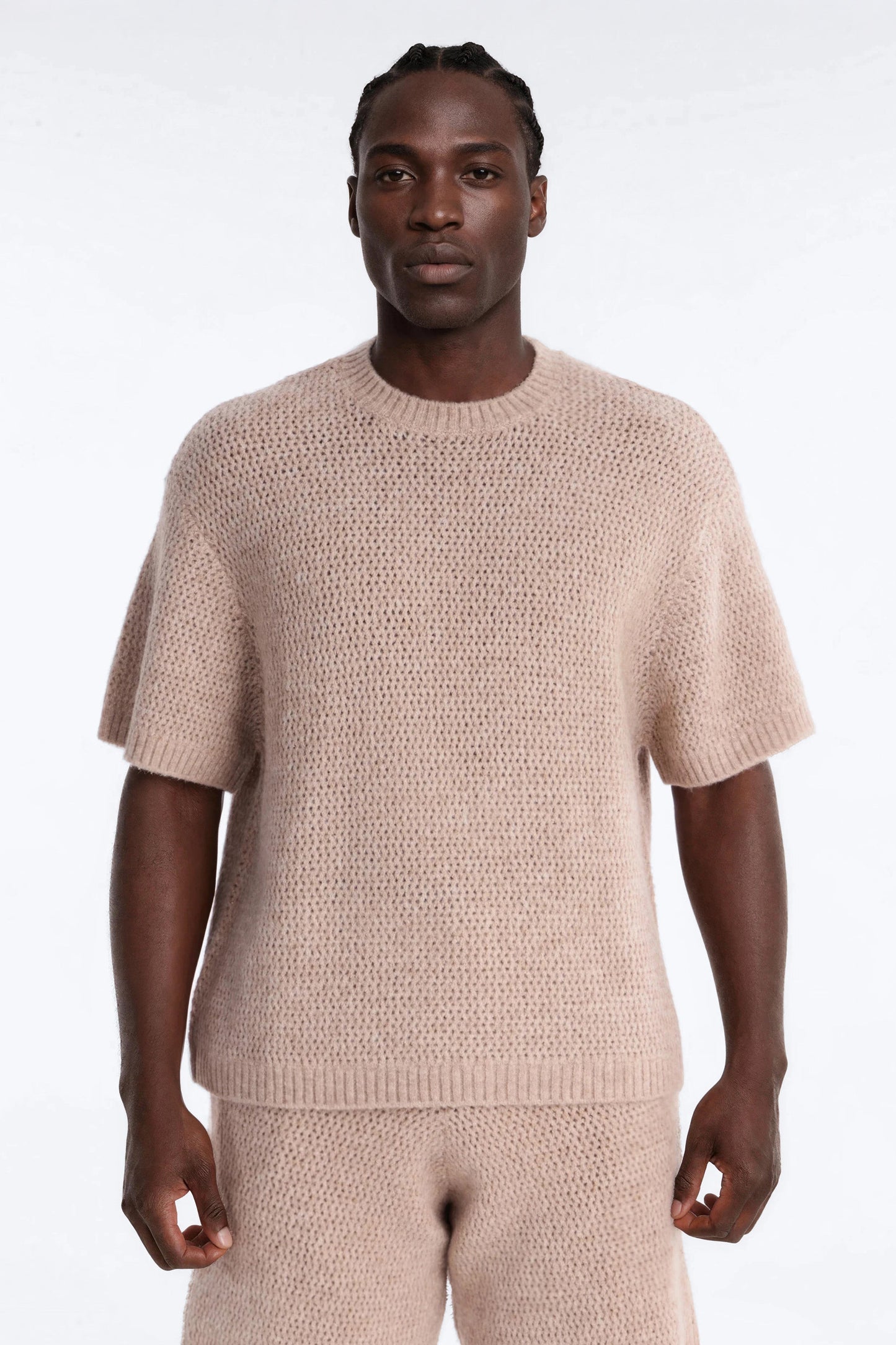 Oversized Venice Sweater Shirt - Stone