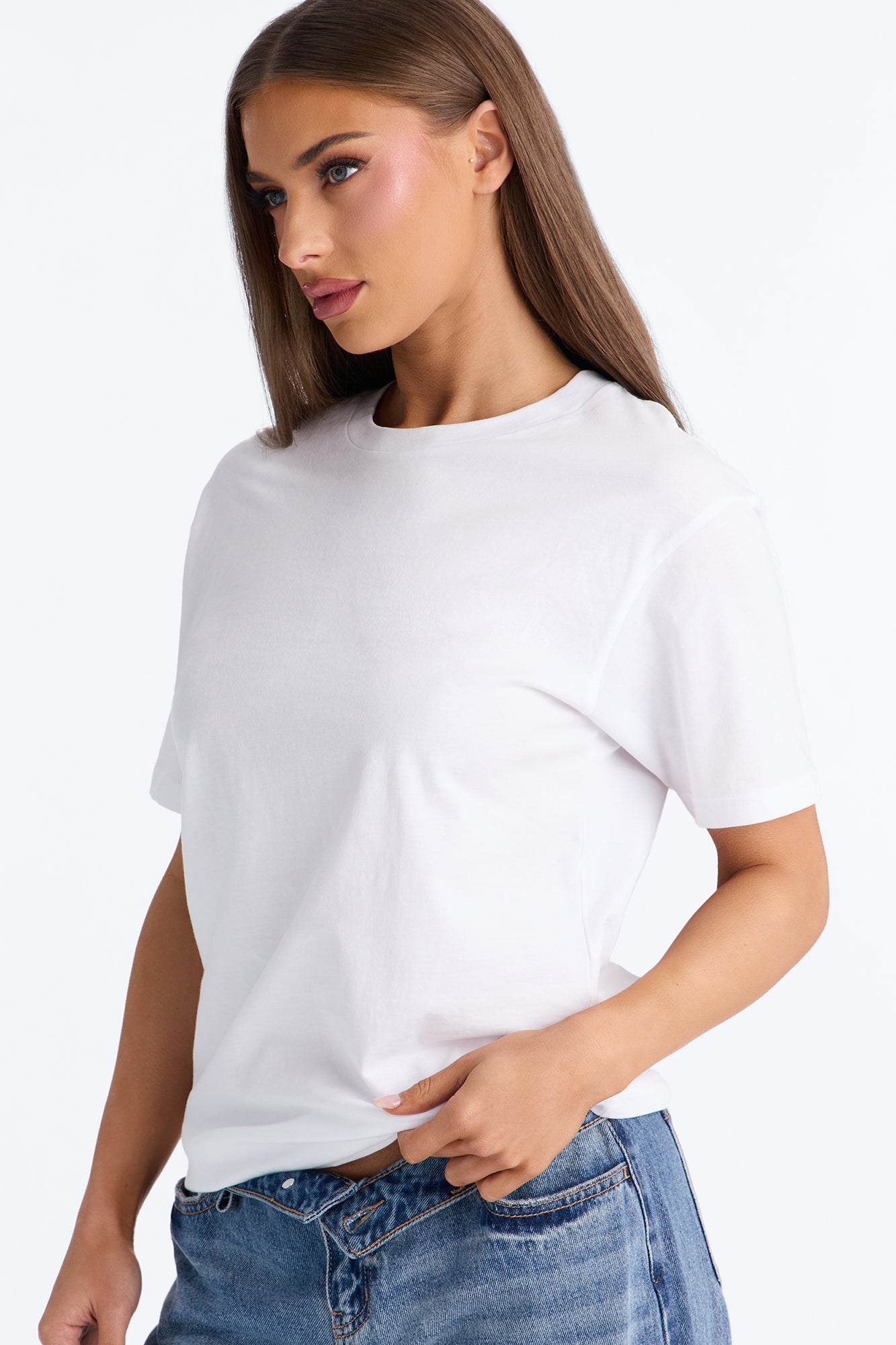 Random Tuesday Oversized T Shirt - White