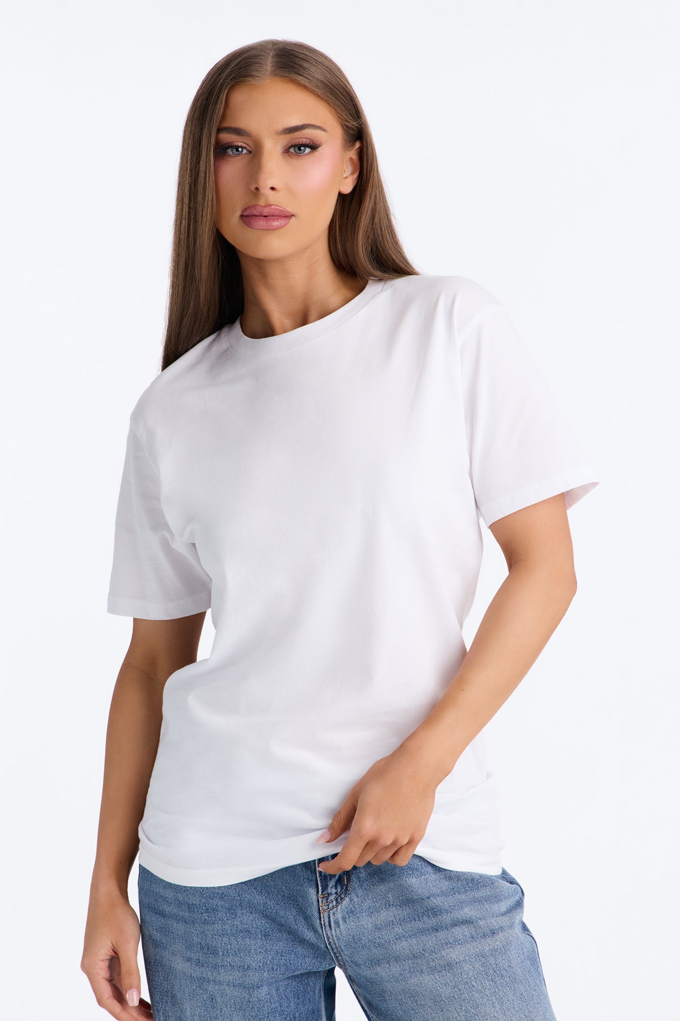 Random Tuesday Oversized T Shirt - White