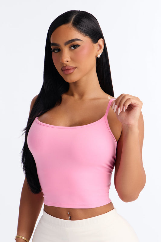Carly Cami Top - Pink